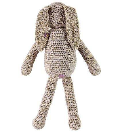 Smallstuff Bamse - Kanin - Rosa/Glimmer - 36 cm