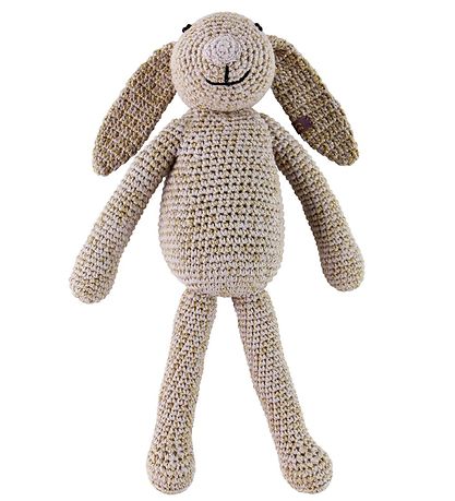 Smallstuff Bamse - Kanin - Rosa/Glimmer - 36 cm