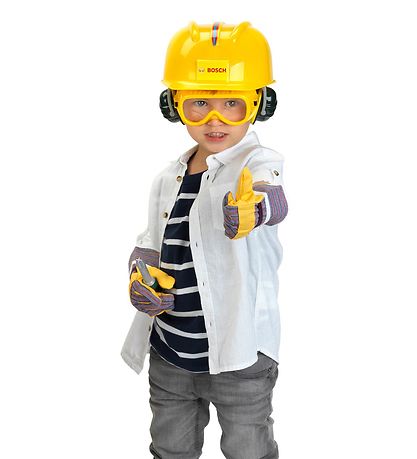Bosch Mini Sikkerhedshjelm - Legetøj - Gul