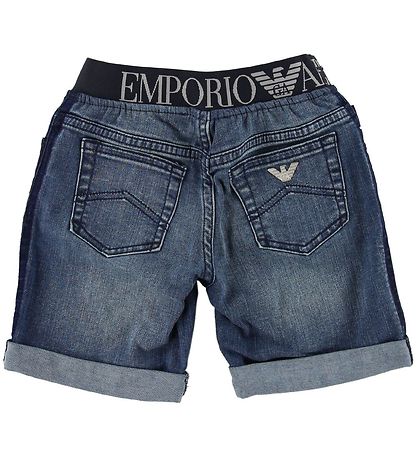 Emporio Armani Shorts - Bl Denim