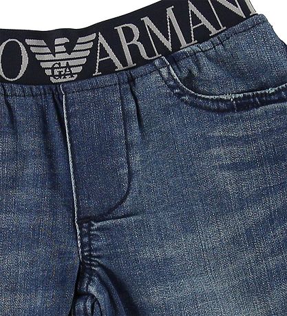 Emporio Armani Shorts - Bl Denim