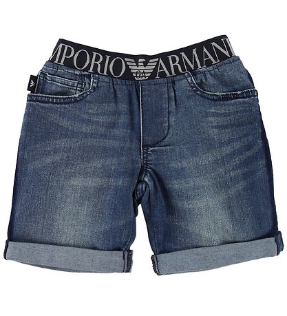 Emporio Armani Shorts - Bl Denim