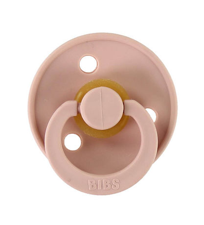 BIBS Colour Sutter - Str. 2 - 2-pak - Rund - Woodchuck/Blush