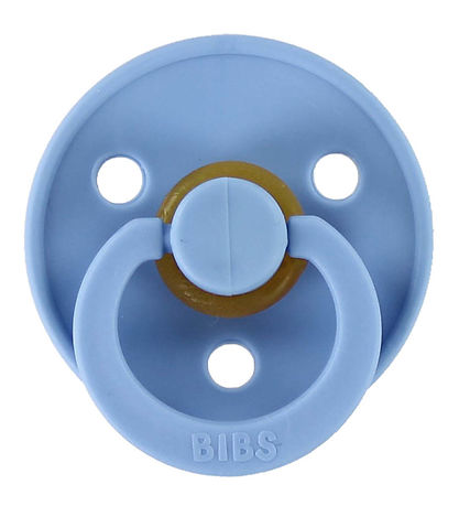 Bibs Colour Sutter - Str. 2 - 2-pak - Rund - Sky Blue/Baby Blue
