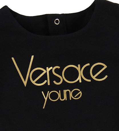 Young Versace Top - Sort m. Guld