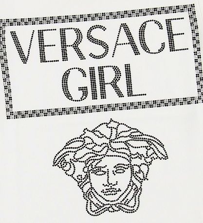 Young Versace T-shirt - Hvid m. Versace Girl
