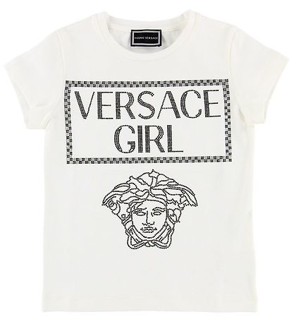 Young Versace T-shirt - Hvid m. Versace Girl