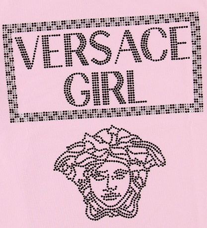 Young Versace T-shirt - Lyserd m. Versace Girl