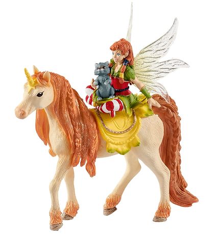 Schleich Bayala - Feen Marween m. Enhjrning - H: 11 cm 70567