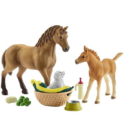 Schleich Horse Club - 13 cm - Sarahs Pleje af Dyreunger 42432