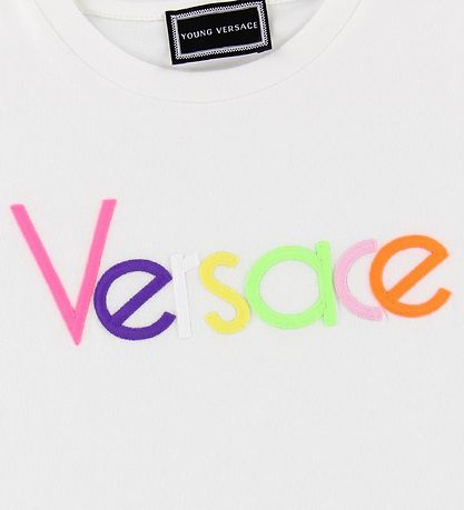 Young Versace T-shirt - Hvid m. Farver