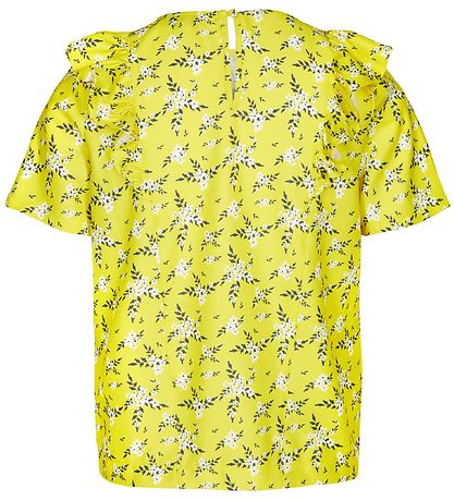 Cost:Bart T-shirt - Etty - Gul m. Blomster