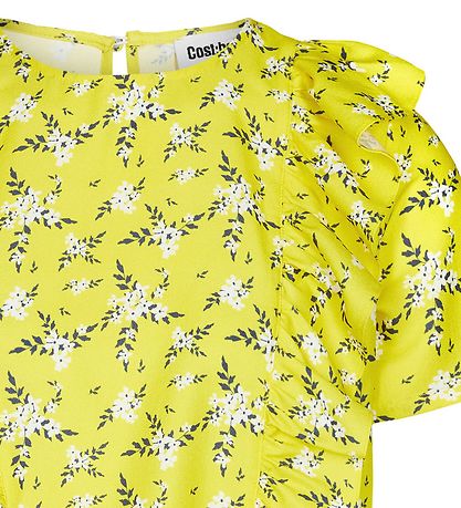 Cost:Bart T-shirt - Etty - Gul m. Blomster