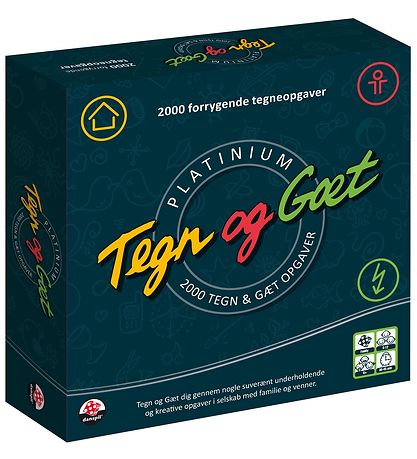 Danspil Selskabsspil - Tegn & Gæt