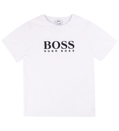 BOSS T-shirt - Hvid m. Logo