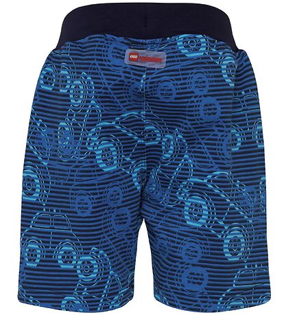 LEGO Duplo Sweatshorts - LWPan - Navy/Blstribet m. Biler