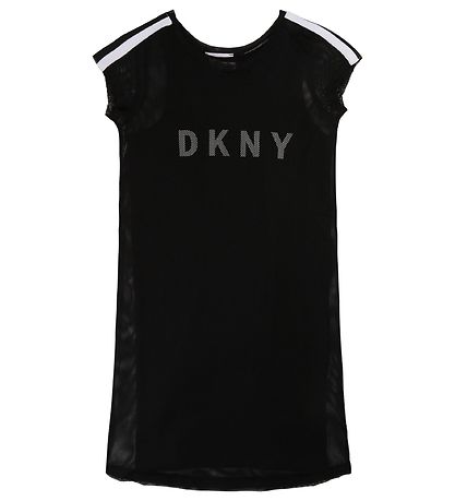 DKNY Kjole - Sort m. Logo