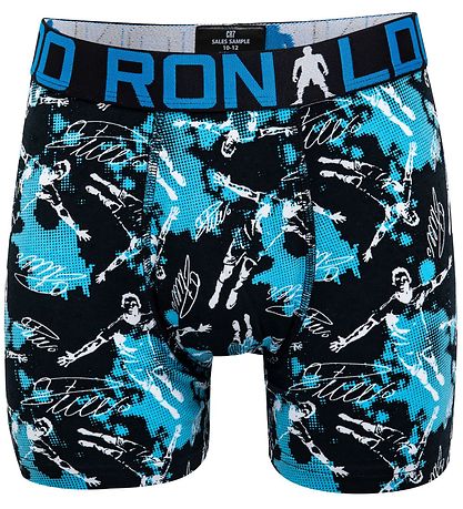 Ronaldo Boxershorts - 2-pak - Sort m. Print