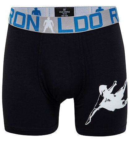 Ronaldo Boxershorts - 2-pak - Sort m. Print