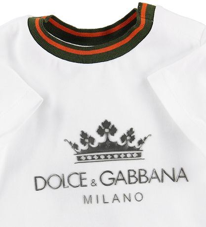 Dolce & Gabbana Body m. T-Shirt k/ - Hvid m. Logo