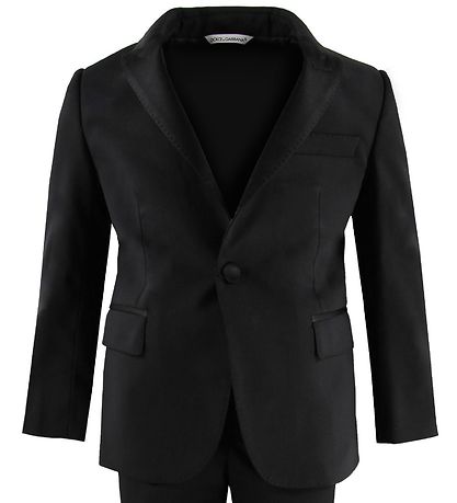 Dolce & Gabbana Jakkest - Uld/Viskose - Sort