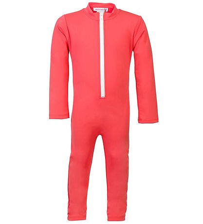 Petit Crabe Badeheldragt - Lou - UV50+ - Mørk Koral m. Stjerne
