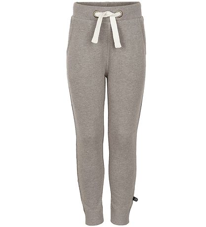 Minymo Sweatpants - 2-pak - Lys Brunmeleret/Lillameleret