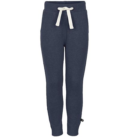 Minymo Sweatpants - 2-pak - Lys Brunmeleret/Blmeleret