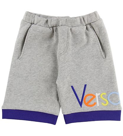 Young Versace Shorts - Sweat - Grmeleret m. Tekst