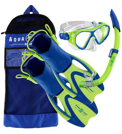 Aqua Lung Dykkerst - Urchin Jr - Bl/Lime