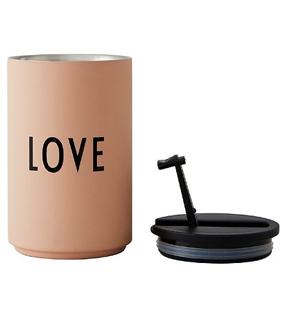 Design Letters Termokop - 350 ml - LOVE - Rosa