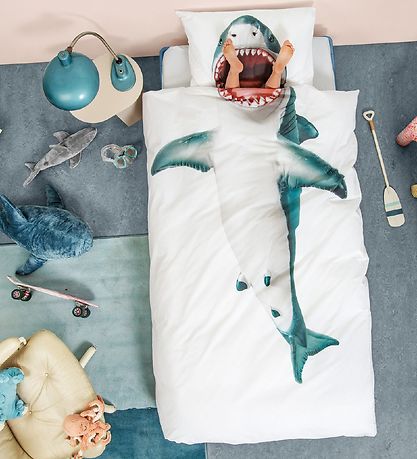 Snurk Sengetj - Junior - Shark!
