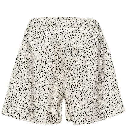 Hummel Shorts - HMLIrene - Creme m. Mønster