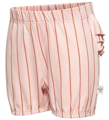 Hummel Shorts - HMLFrannie - Rosa m. Striber