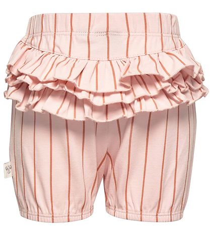 Hummel Shorts - HMLFrannie - Rosa m. Striber