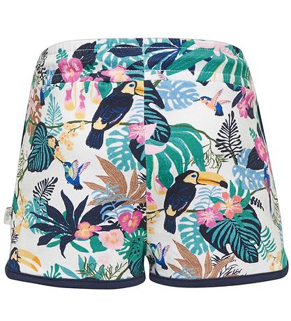 Hummel Shorts - HMLKaia - Lysegrn m. Blomster