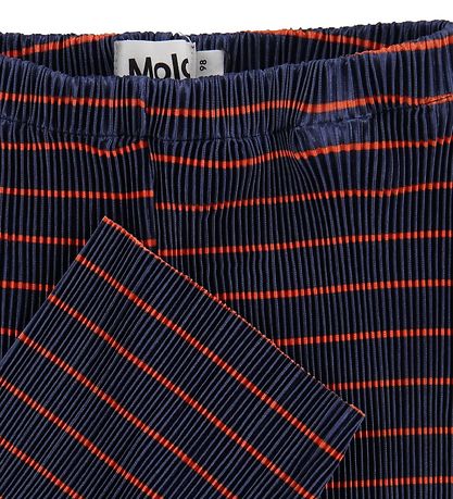 Molo Bukser - Aliecia - Navy Red Stripe