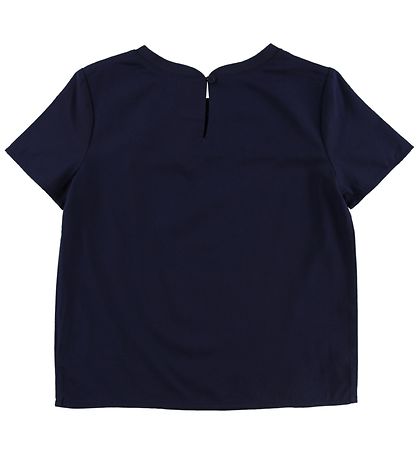 Calvin Klein T-shirt - Modal/Bomuld - Navy