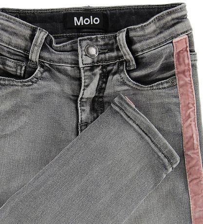 Molo Bukser - Adele - Grey Washed Denim