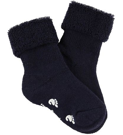 Fuzzies Gstrmper m. Antiskrid - Navy