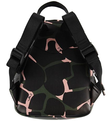 Emporio Armani Rygsk - Sort m. Army/Rosa Print