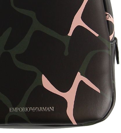 Emporio Armani Rygsk - Sort m. Army/Rosa Print