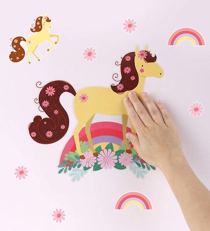 A Little Lovely Company Wallstickers - 35x50 cm - Horse