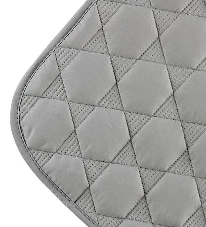 Smallstuff Legetæppe - 100x100 - Quilted - Lysegrå