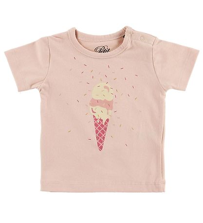 Petit by Sofie Schnoor T-shirt - Penelope - Rosa m. Is