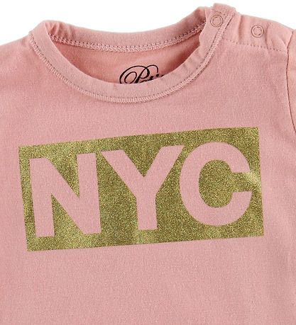 Petit by Sofie Schnoor T-shirt - NYC - Rosa m. NYC