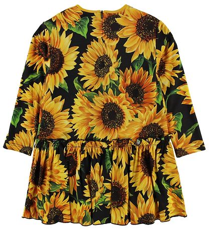 Dolce & Gabbana Kjole - Sunflower - Sort/Gul