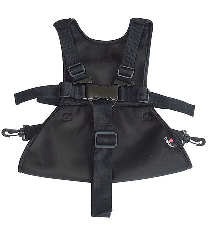 BabyDan Barnevognssele - DeLuxe Harness - Sort