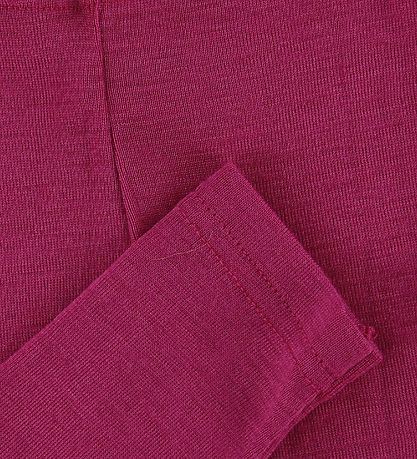 Engel Leggings - Uld/Silke - Raspberry