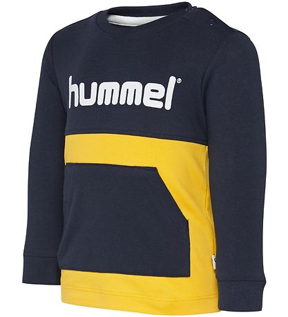 Hummel Bluse - HMLMario - Navy/Gul